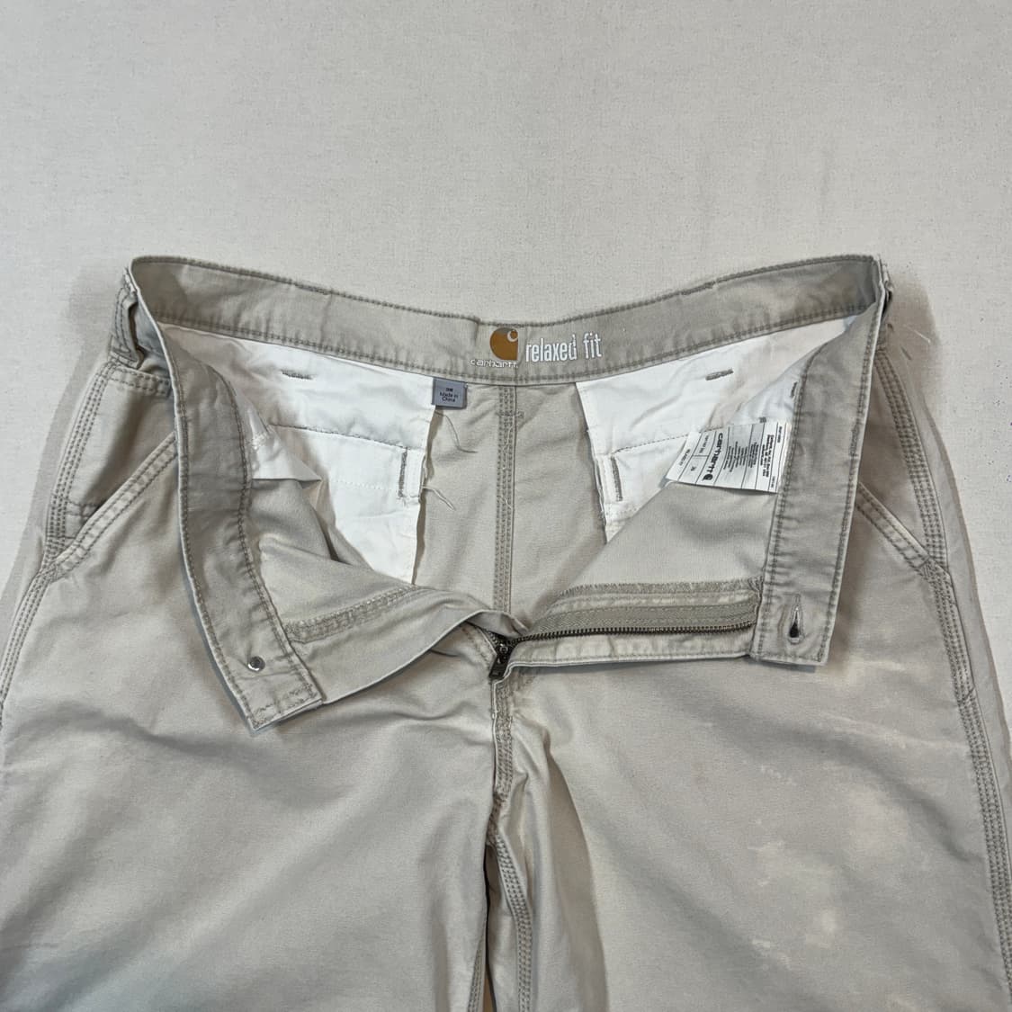 36inch) 칼하트 덕 캔버스 워크팬츠 반바지 릴렉스핏 상품이미지6