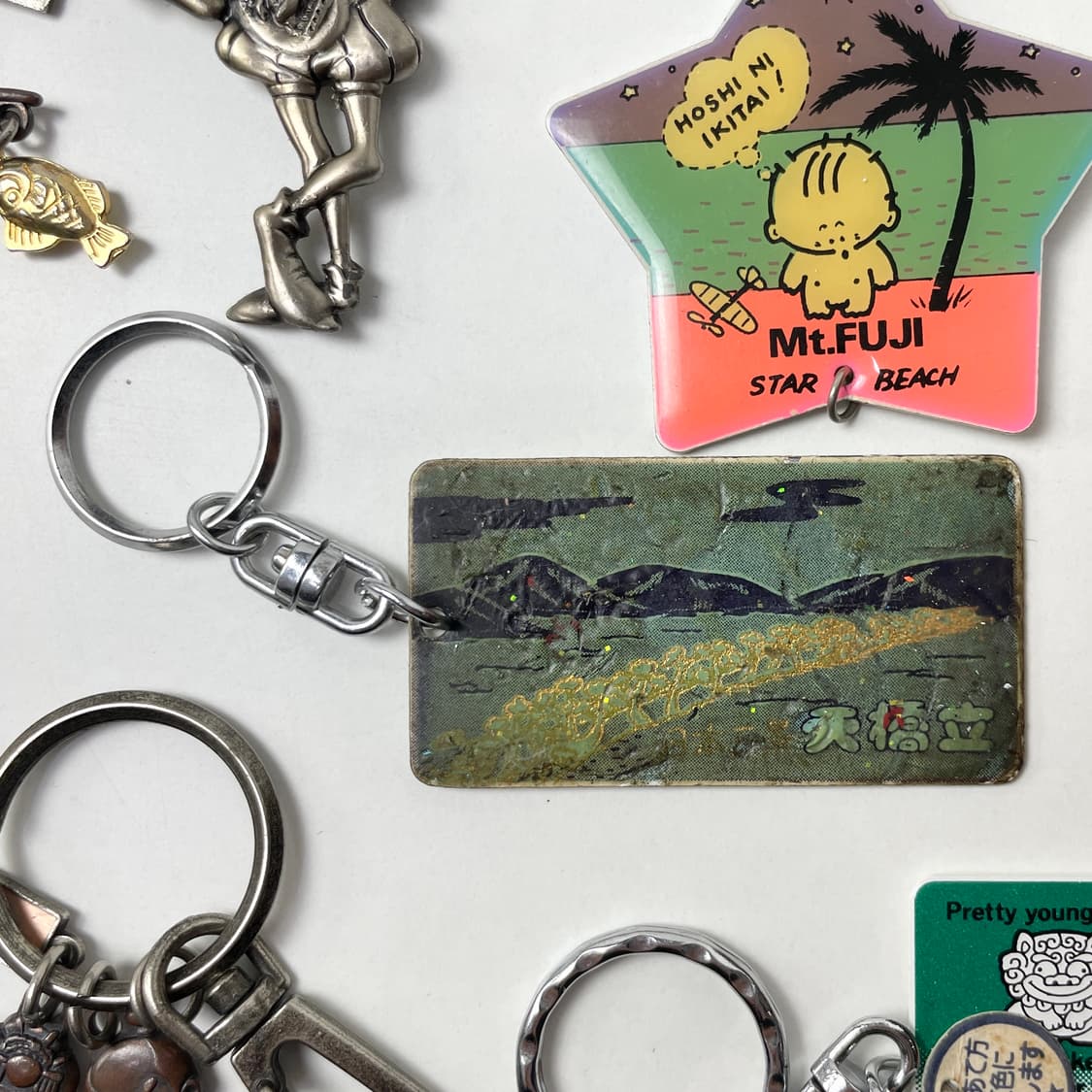 [중고] 빈티지 풍경 키링 열쇠고리 상품이미지4