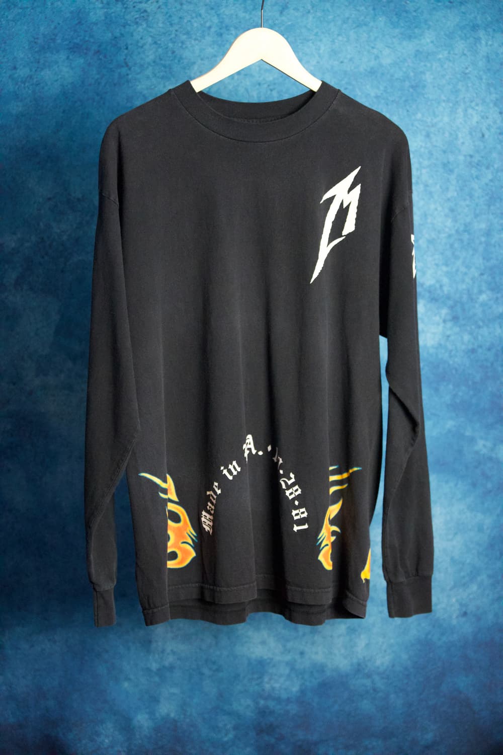 (XL) 90s 빈티지 메탈리카 15주년 플레임 롱슬리브 밴드티 상품이미지2