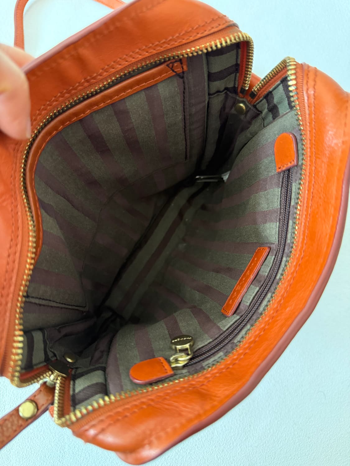 몽삭(MONSAC) 레더 크로스백 상품이미지7