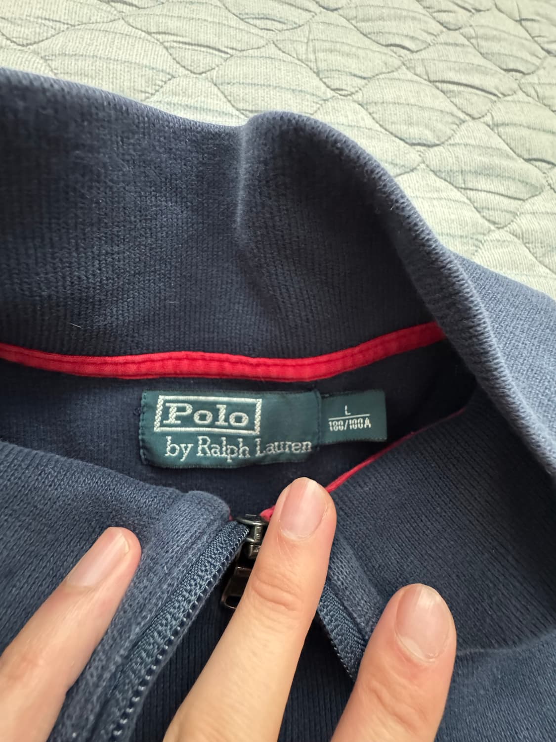 폴로 빅포니 하프 집업 상품이미지2