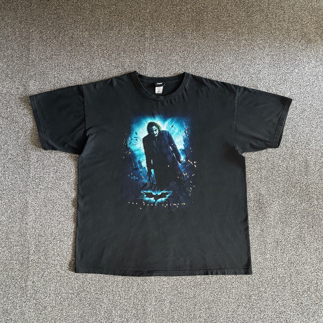 00s 빈티지 다크나이트 조커 프로모 티셔츠 상품이미지3