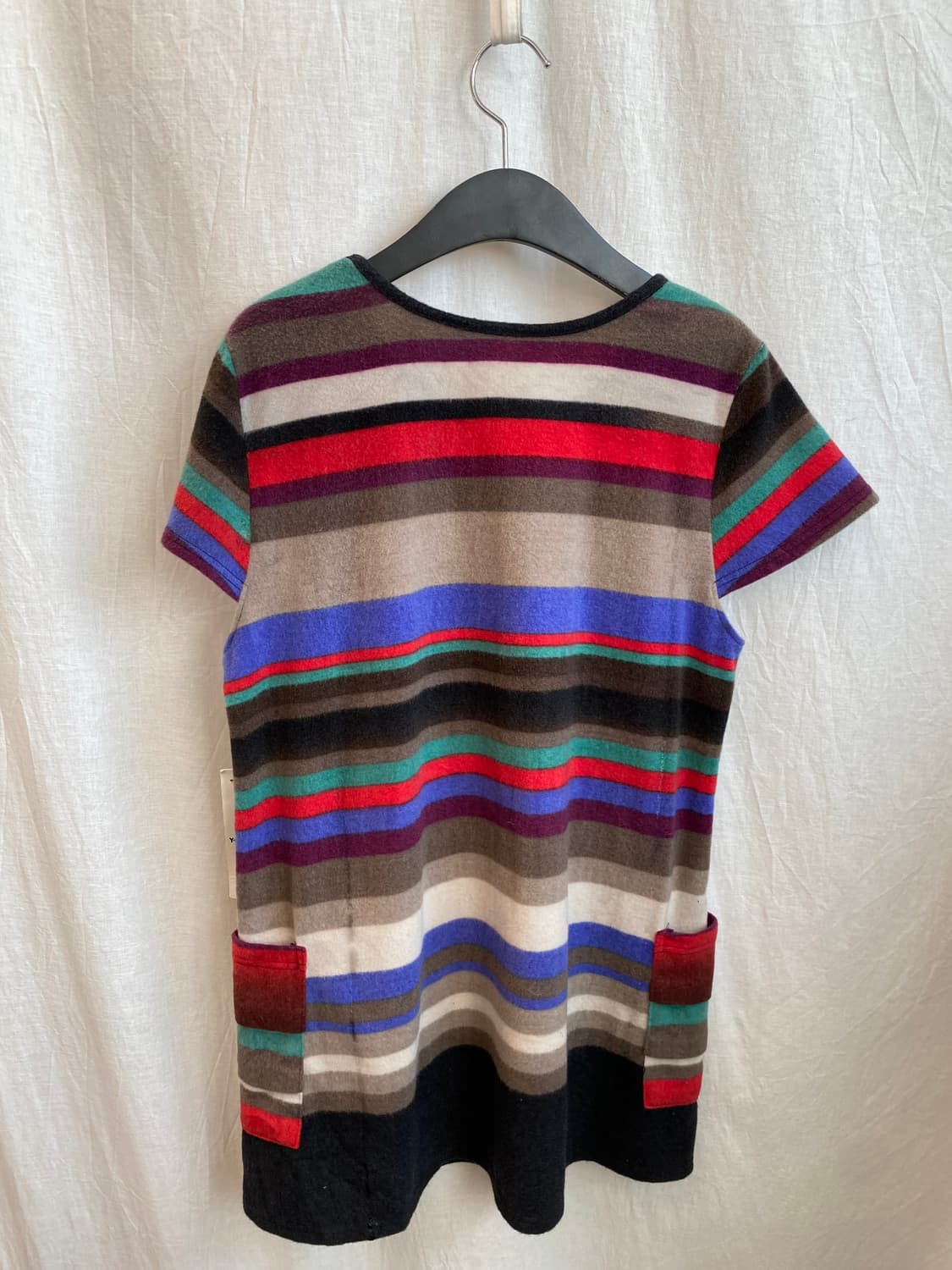 빈티지 스트라이프 반팔탑(M/미사용품) 상품이미지3