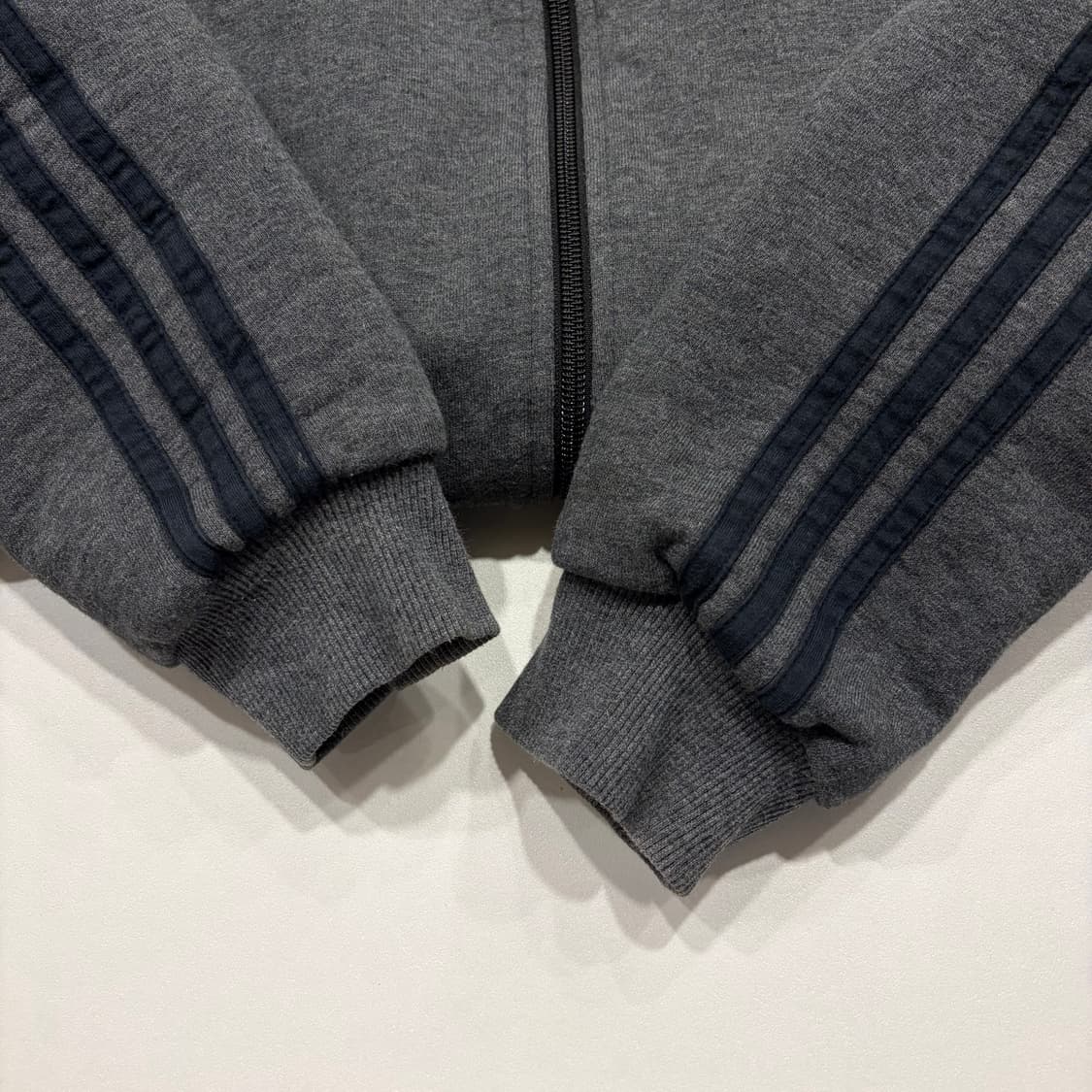 [100] 13s 아디다스 오리지널 기모 후드집업 그레이 C185 상품이미지6