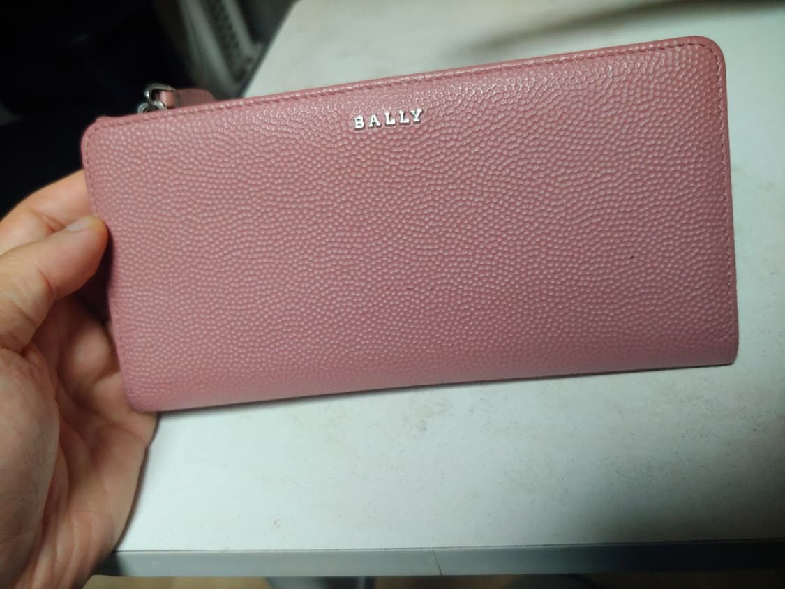 핑크 캐비어 발리 3단 지퍼 장지갑 현금지갑 상품이미지1