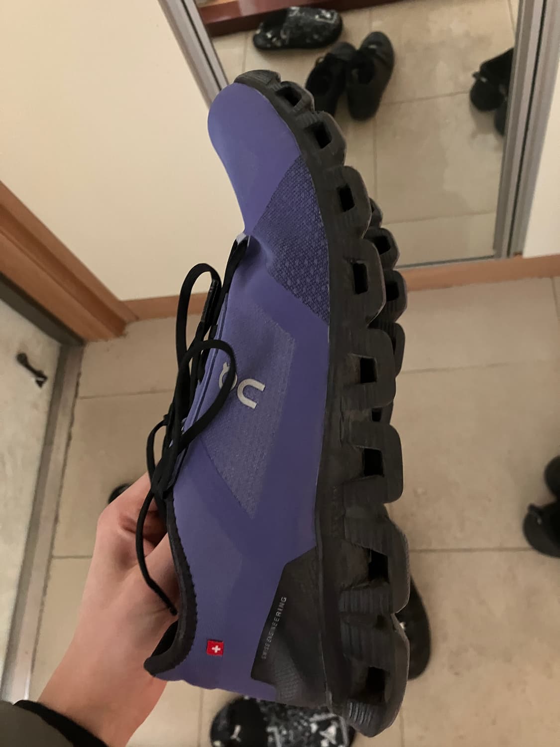 온 러닝 클라우드 X 3 AD 블루베리 290 상품이미지4