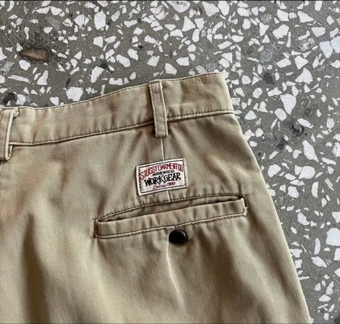 90s 올드 스투시 워크기어 치노팬츠 상품이미지5