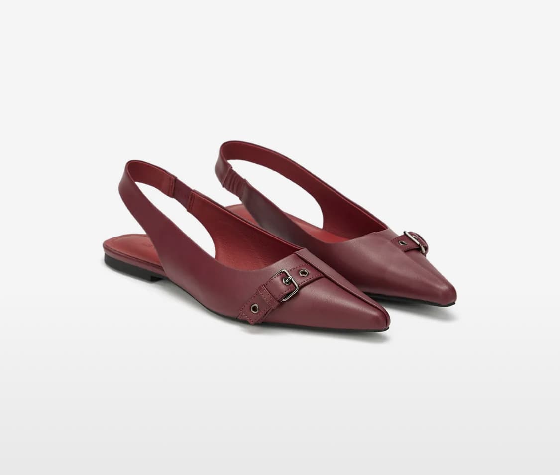 다이닛 버클 뮬 버건디 DEINET BUCKLE MULE 230 상품이미지1