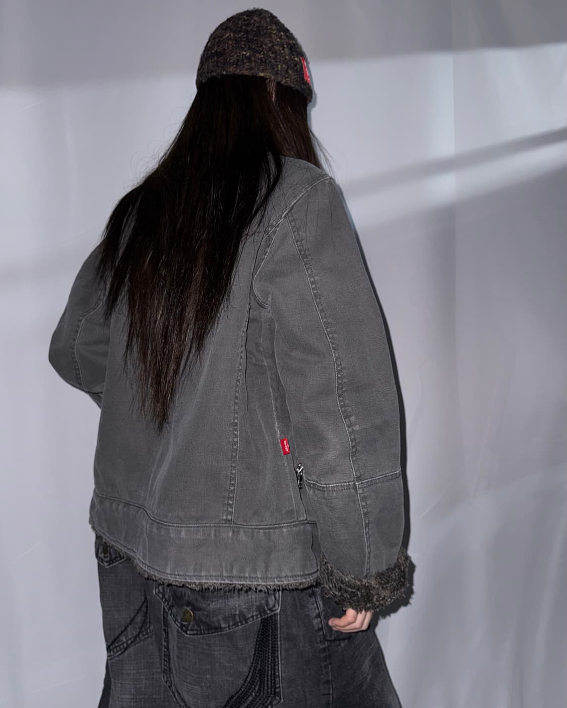 리바이스 흑청 쉐르파 자켓 상품이미지5