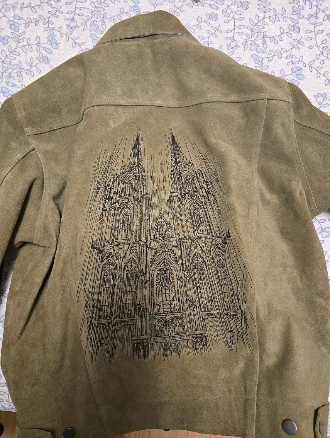 언더마이카 대성당 스웨이드자켓 1size 상품이미지2