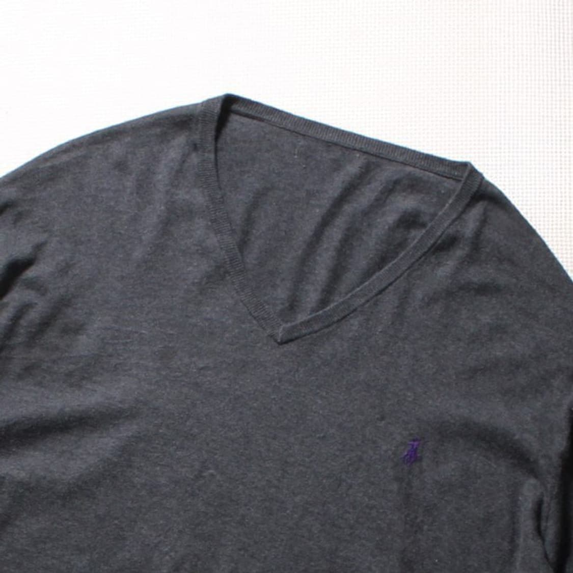 Polo 폴로 랄프로렌 그레이 브이넥 니트 상품이미지3