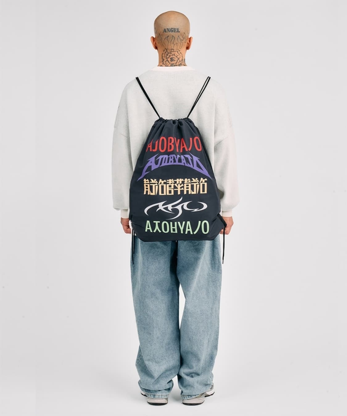 아조바이아조 토탈 로고 짐백 Free 상품이미지2