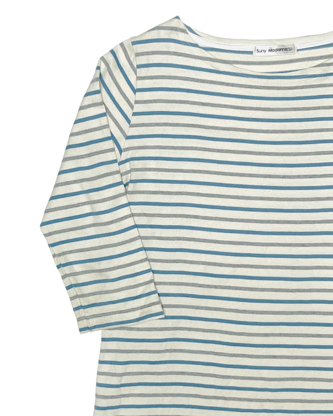 Blue&gray stripe t shirt 상품이미지2