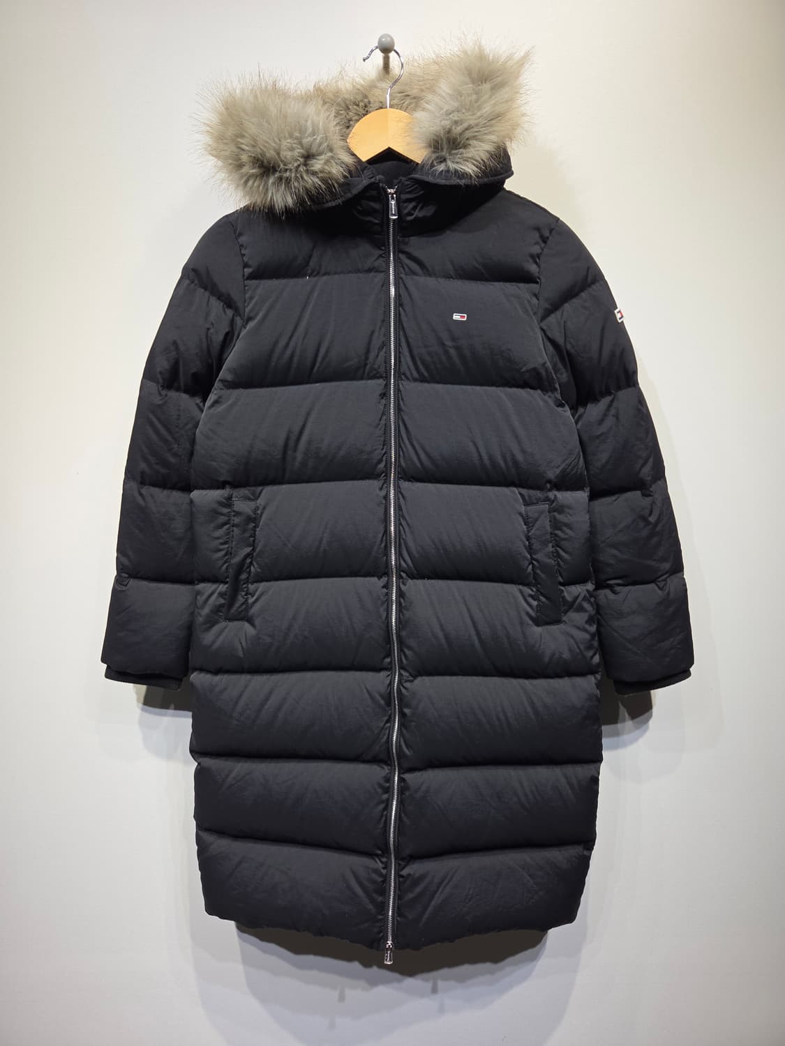 TOMMY JEANS 타미진스 여성 구스다운 롱패딩 상품이미지2