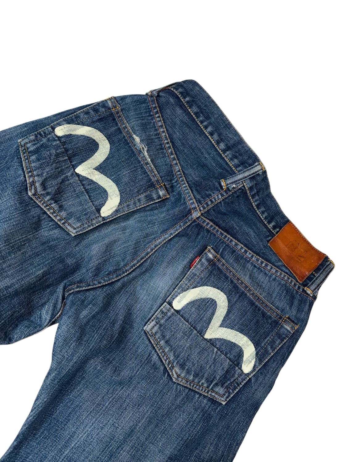 에비스 로고 프린팅 데님 팬츠 상품이미지1