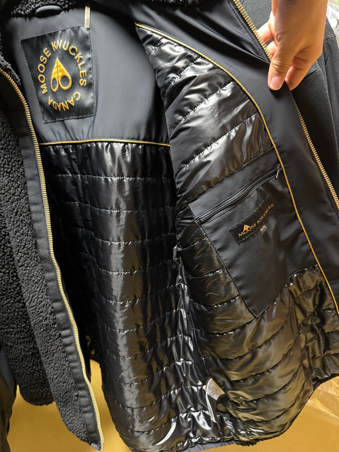 21FW 무스너클 남성 굿우드 셰르파 후리스 집업 GOODWOOD ZIP 상품이미지4