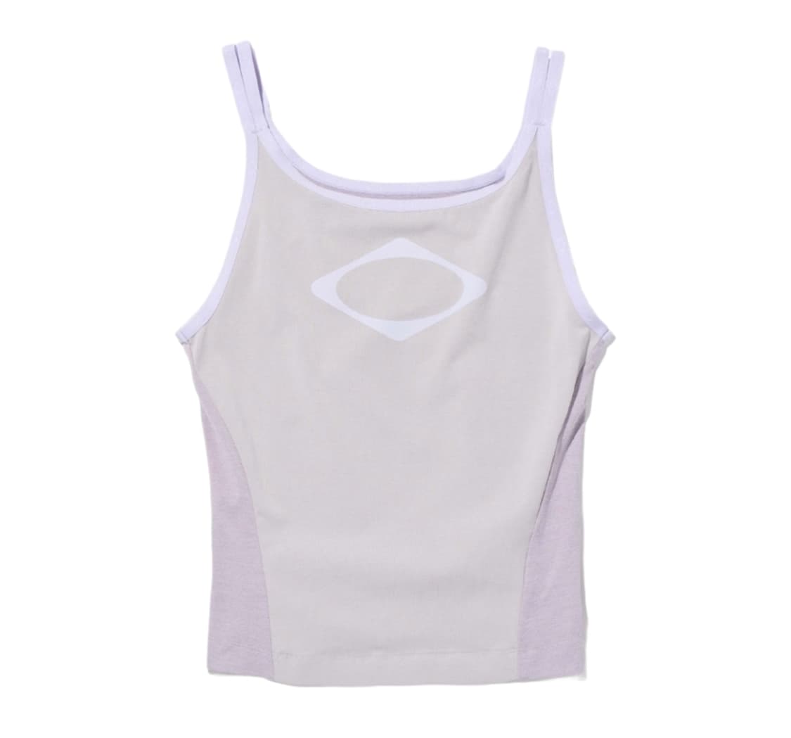 미스치프 롬버스 컬러 블록 슬리브리스 라이트 그레이 (새상품) 상품이미지1