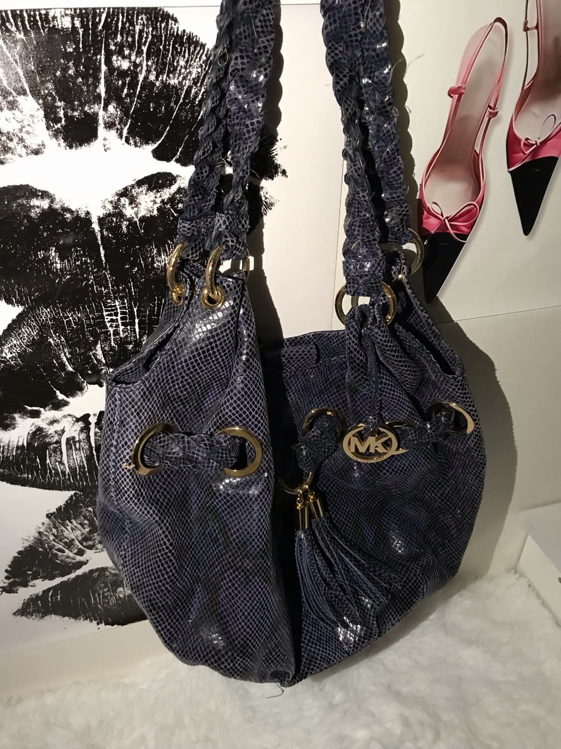 michael kors blue bag 상품이미지2