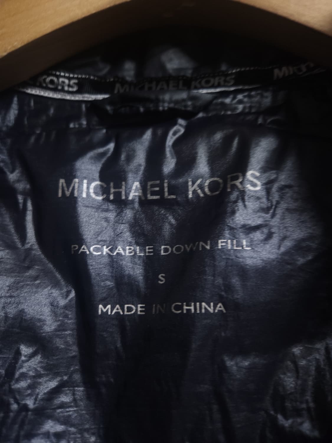 마이클코어스 경량 패딩자켓, S 상품이미지3
