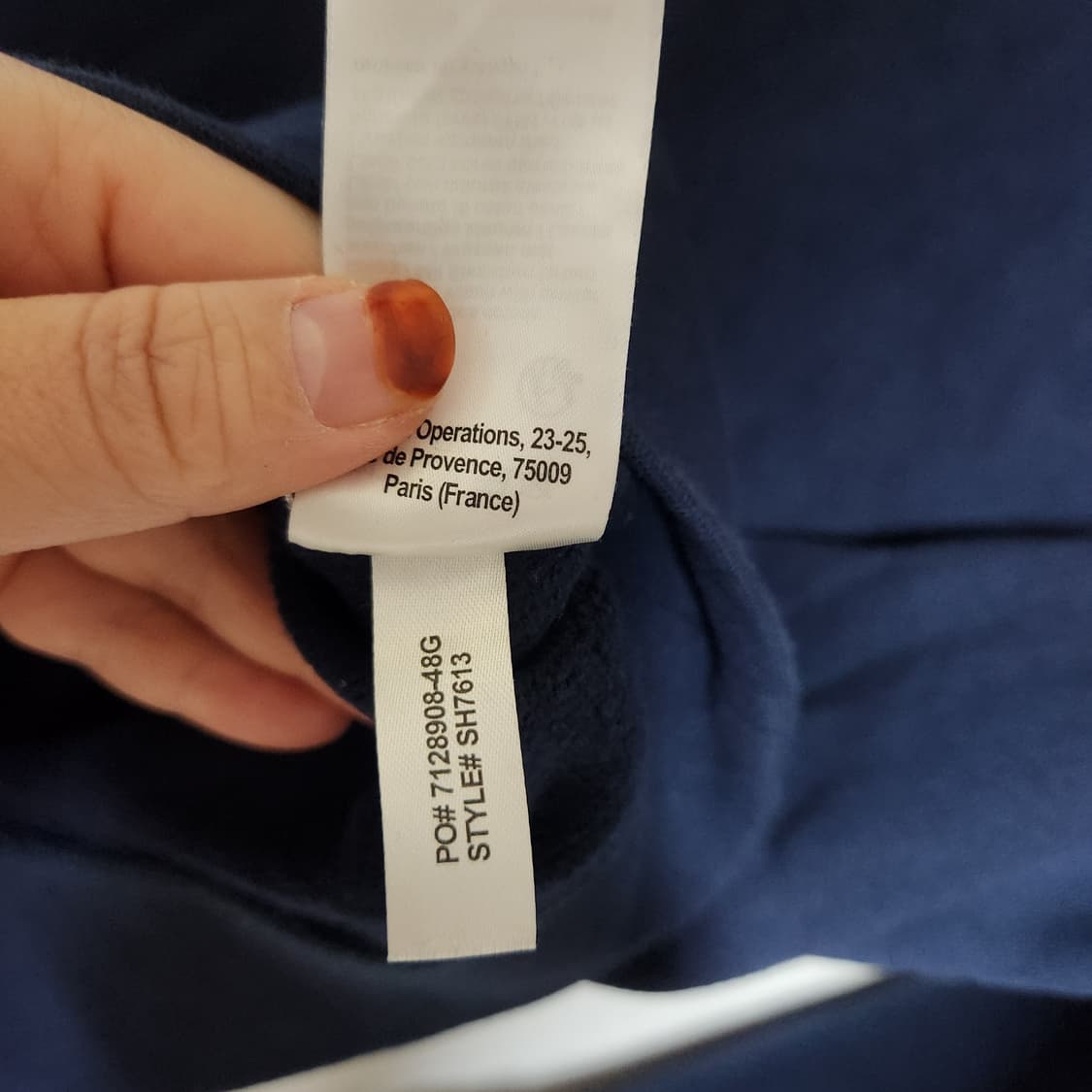 라코스테 기모 맨투맨 크루넥 M 상품이미지7