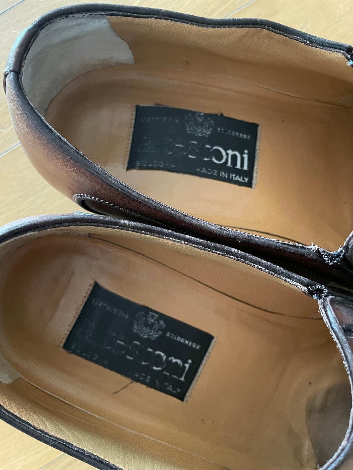 a.testoni brown loafers 상품이미지2