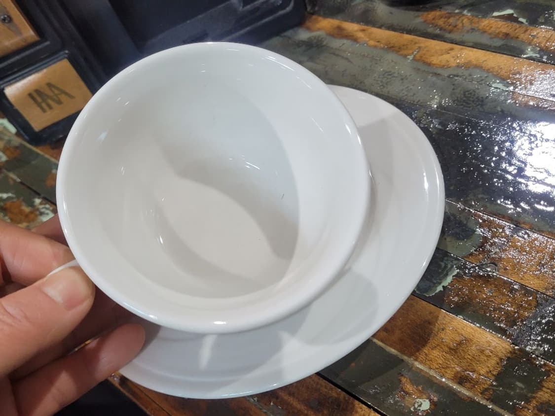 미 빈티지 커피잔 상품이미지2