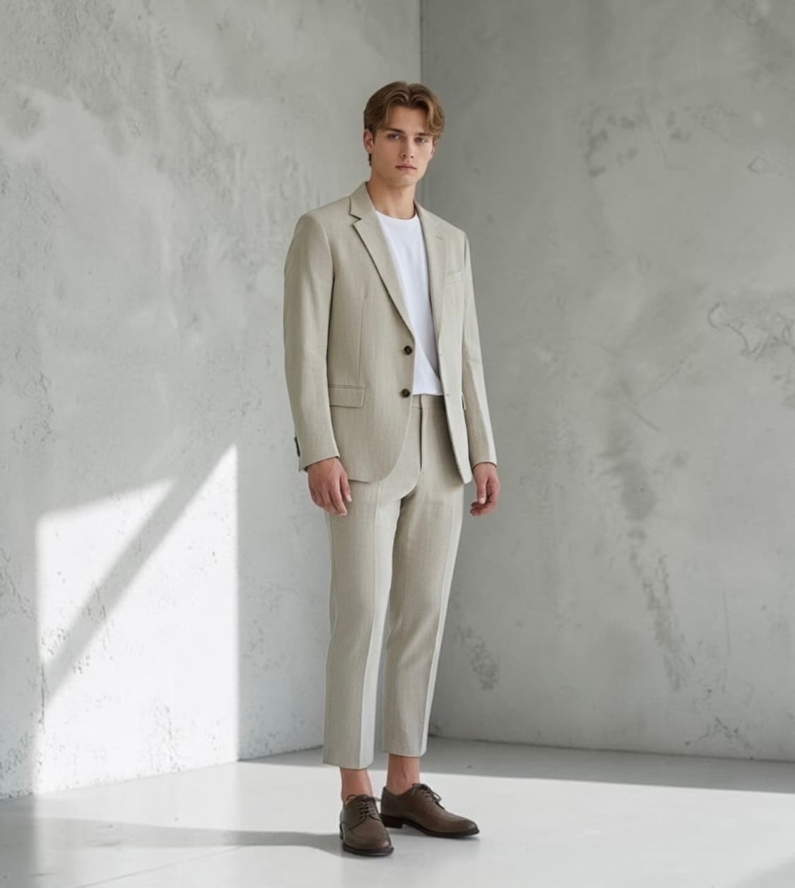 50/ 솔리드옴므 21SS 셋업 수트 (자켓 + 팬츠) 상품이미지1