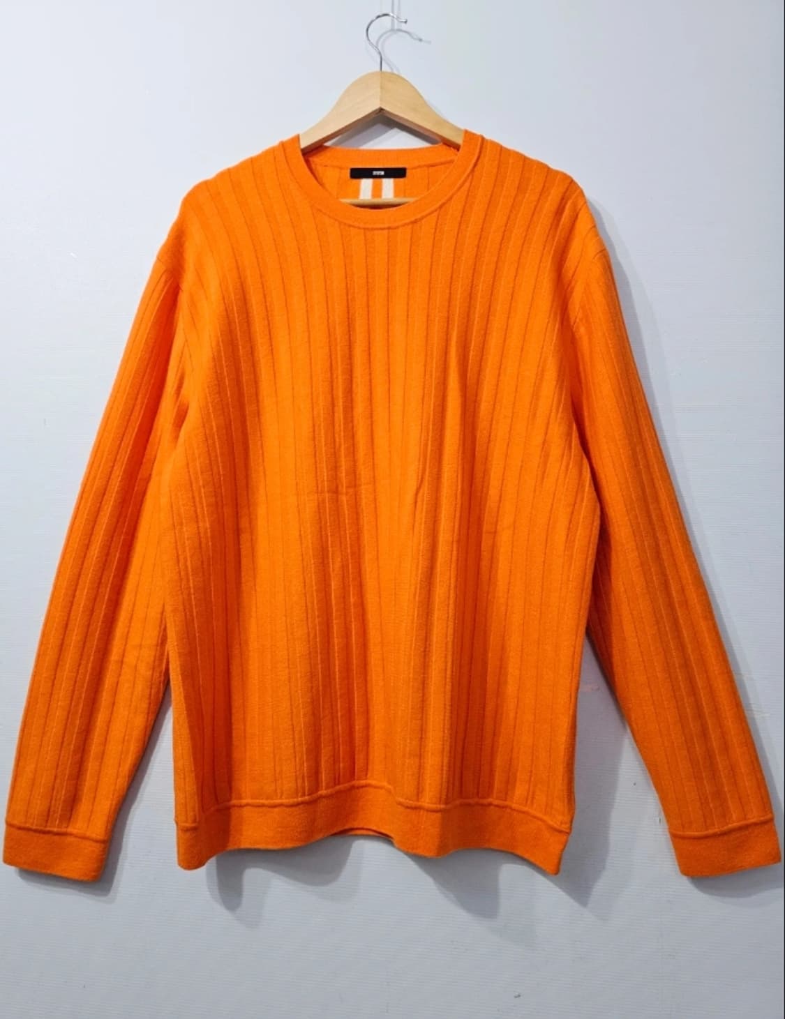 한섬 시스템 SYSTEM 오렌지색 니트 105 상품이미지3