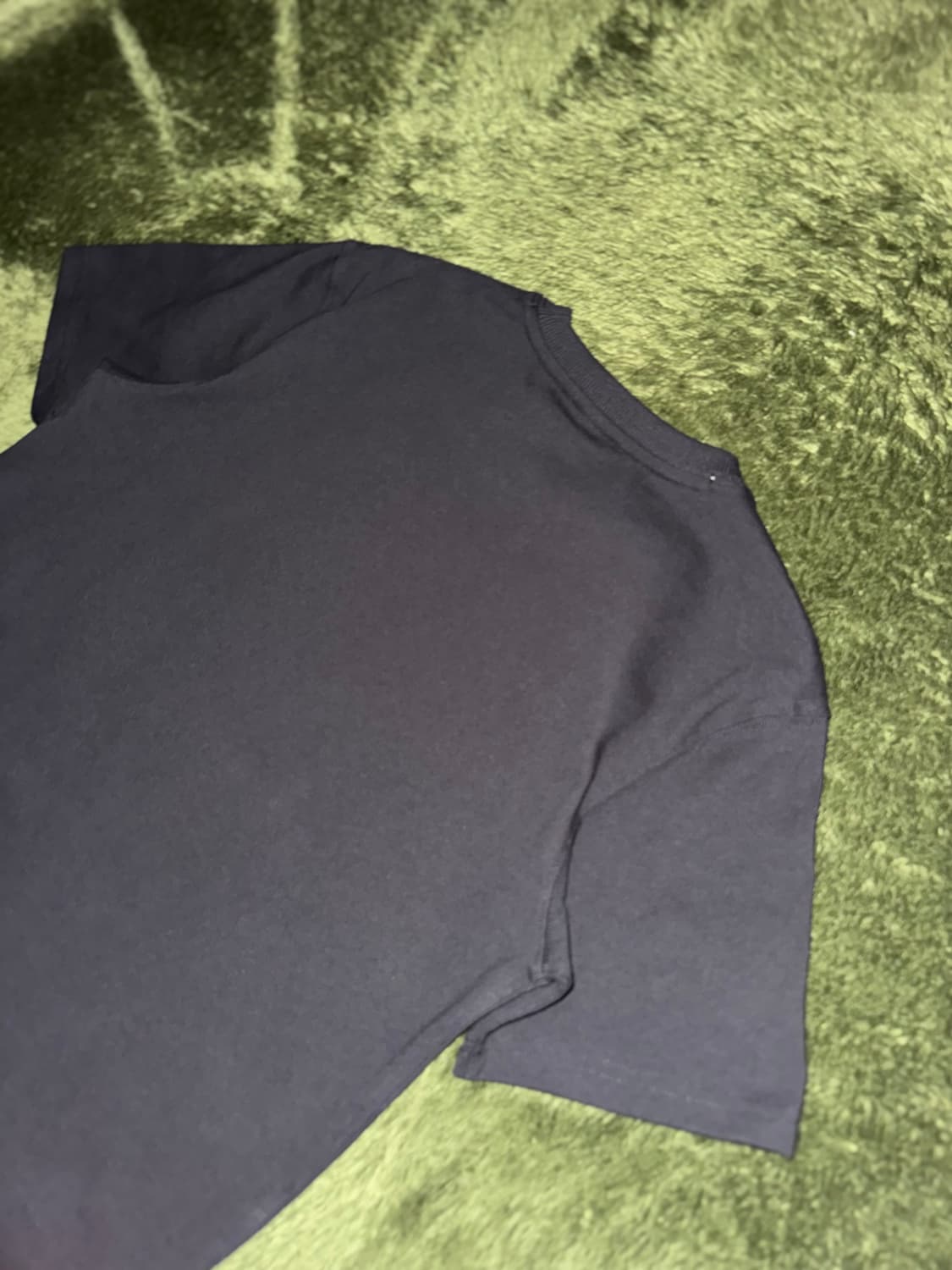 [S] 푸마 X 아미 콜라보 엠브로이더리 로고 티셔츠 블랙 상품이미지6