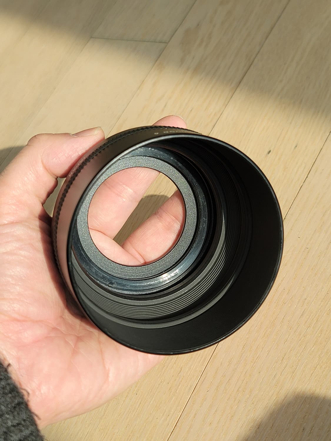 콘탁스 정품 메탈후드 4번+72/86 링+마틴 스텝업링 4종 세트 판매 상품이미지9