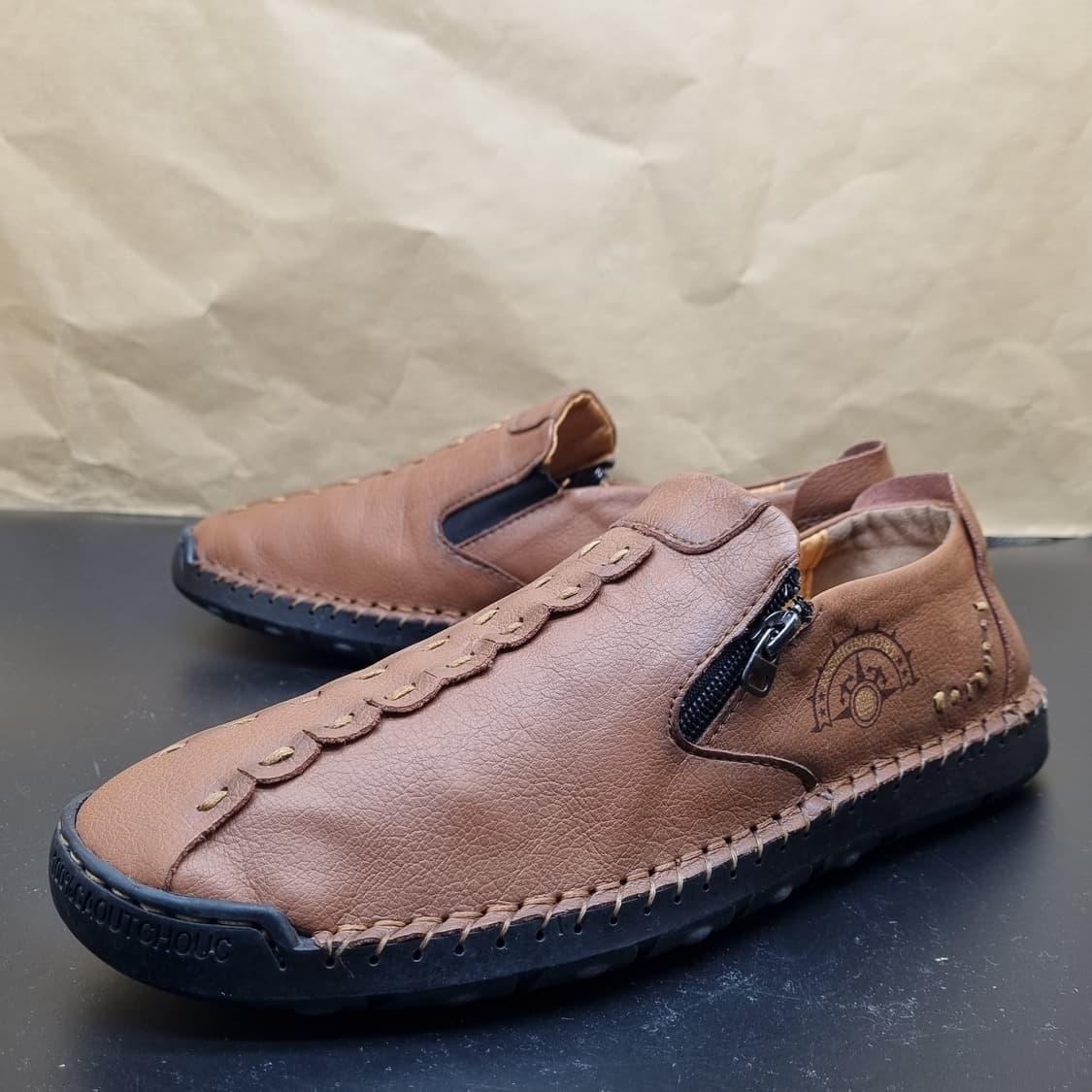 패션 수제 가죽 남성스니커즈280 상품이미지1