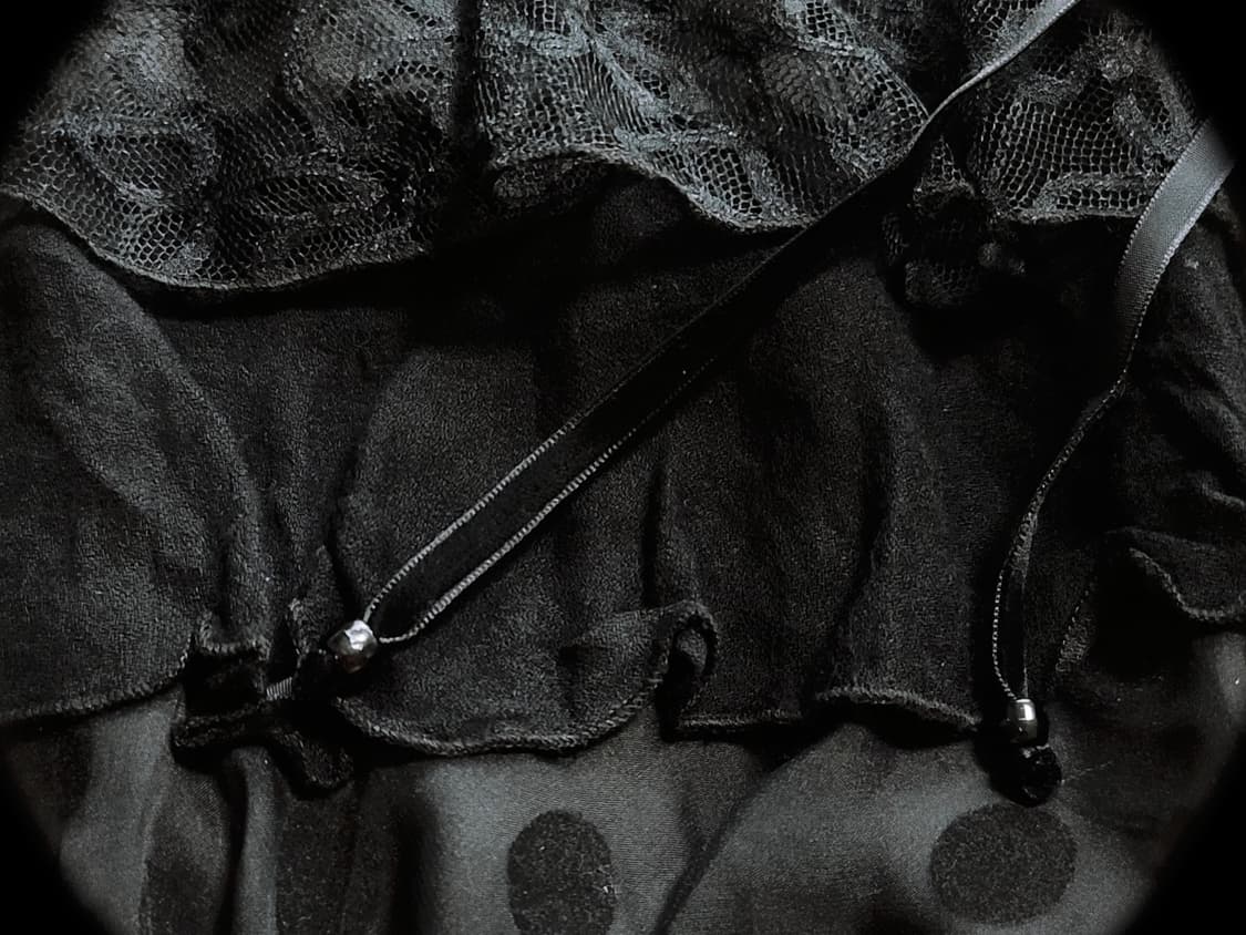 Vintage Fairy black dots lace 상품이미지3