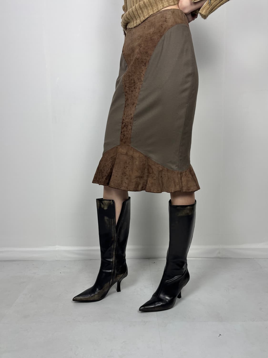 T-SHAPE MERMAID MIDI SKIRT 상품이미지5