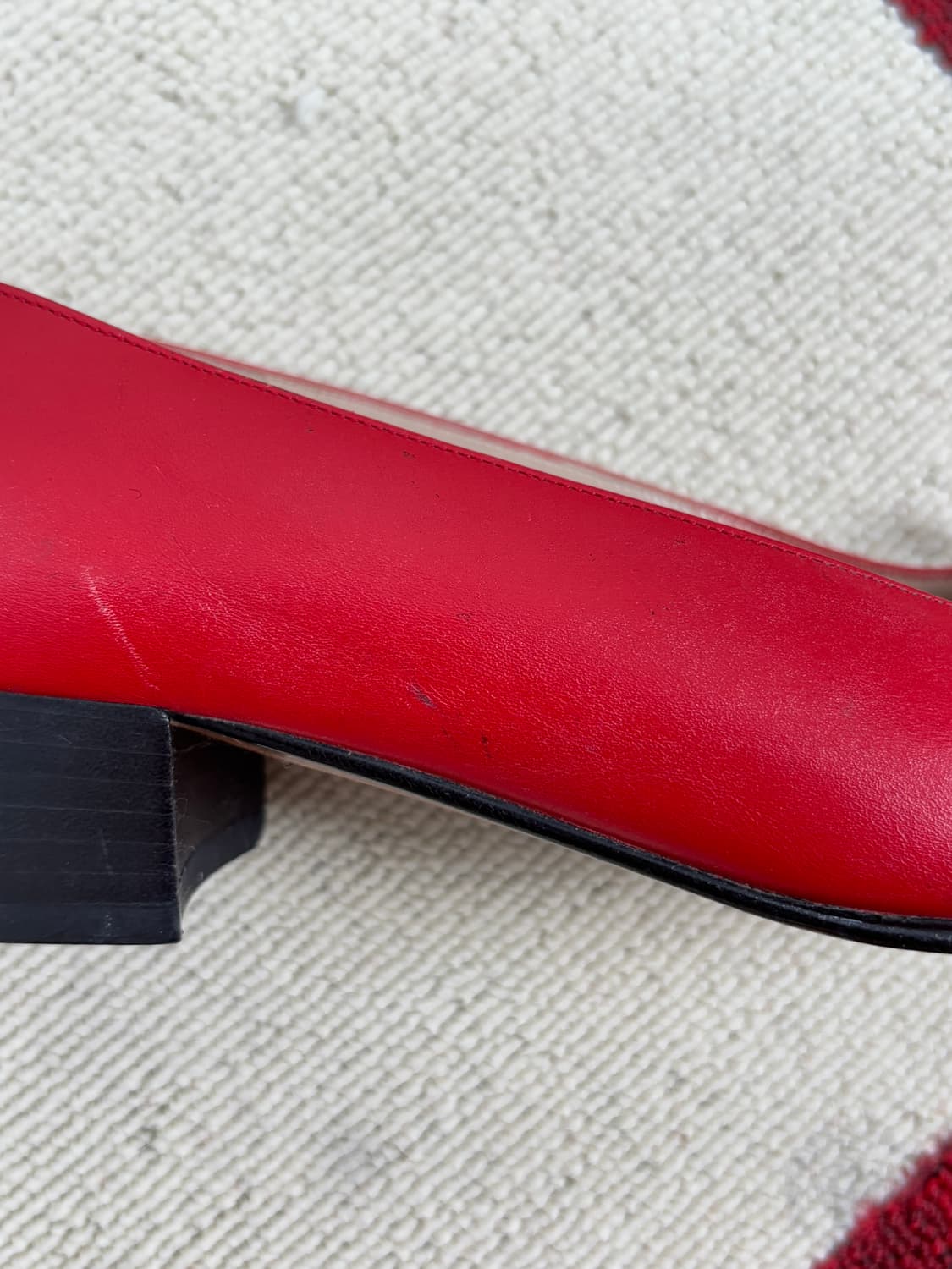 Salvatore Ferragamo Red Flat Shoes 상품이미지8