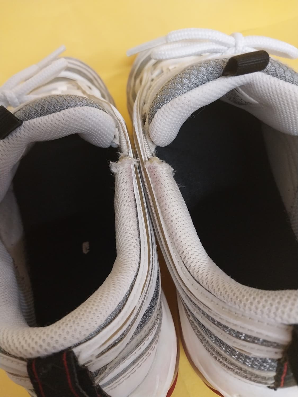 남성 나이키 에어맥스 97 화이트실버 운동화 (250) 상품이미지6