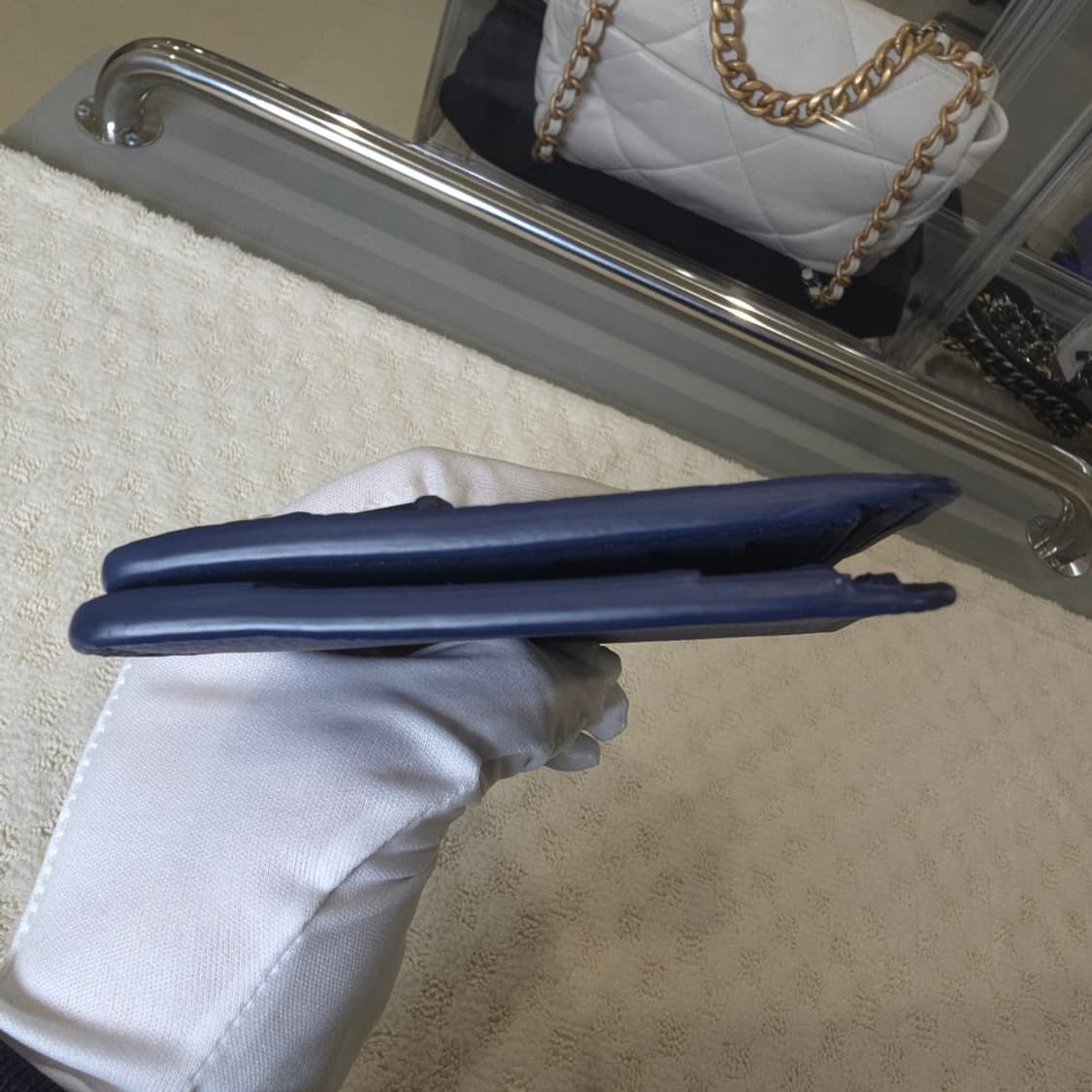 [중고/정품] 루이비통 멀티플 월릿 스톰 블루 상품이미지7