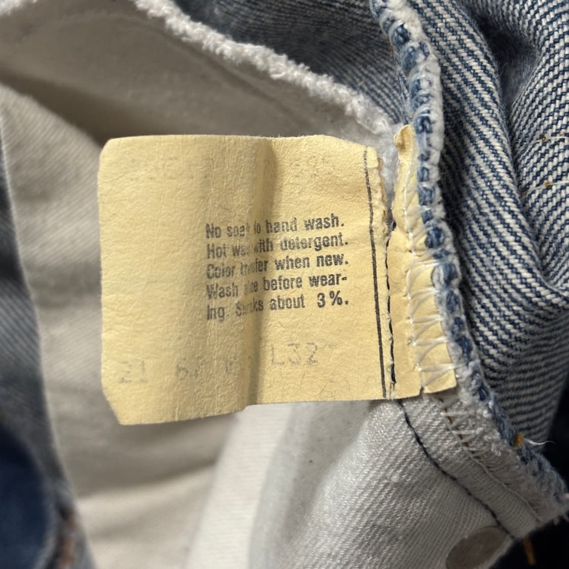 80s 빈티지 리바이스 517 허리43cm 상품이미지7