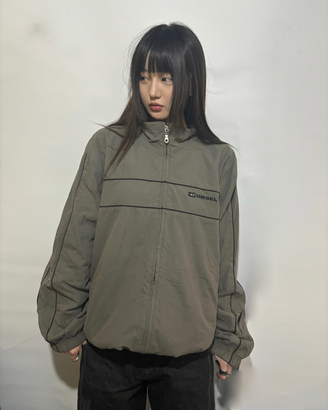 90s DIESEL 양면 라이트 윈드 점퍼 상품이미지1