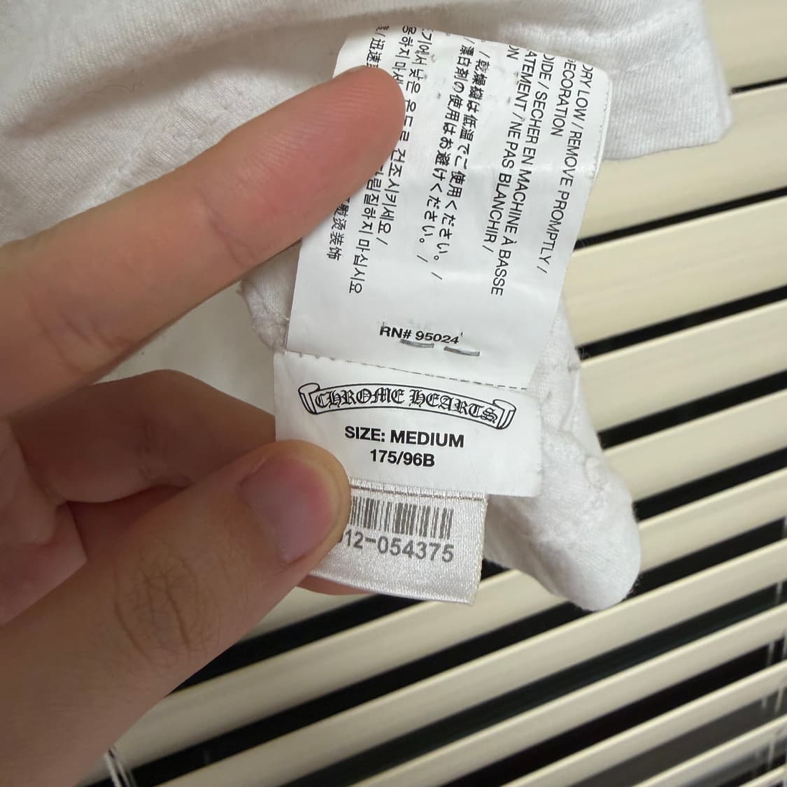 레어) 크롬하츠 홀스슈 말리부 라지 크로스 반팔 티셔츠 M 상품이미지8