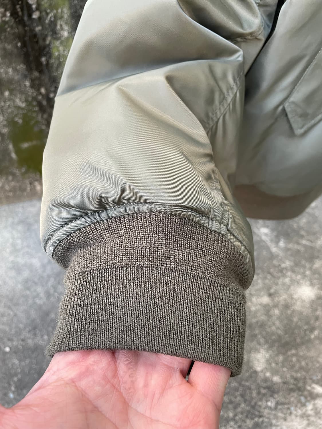 스투시 x 꼼데가르송 CDG MA-1 자켓 상품이미지5