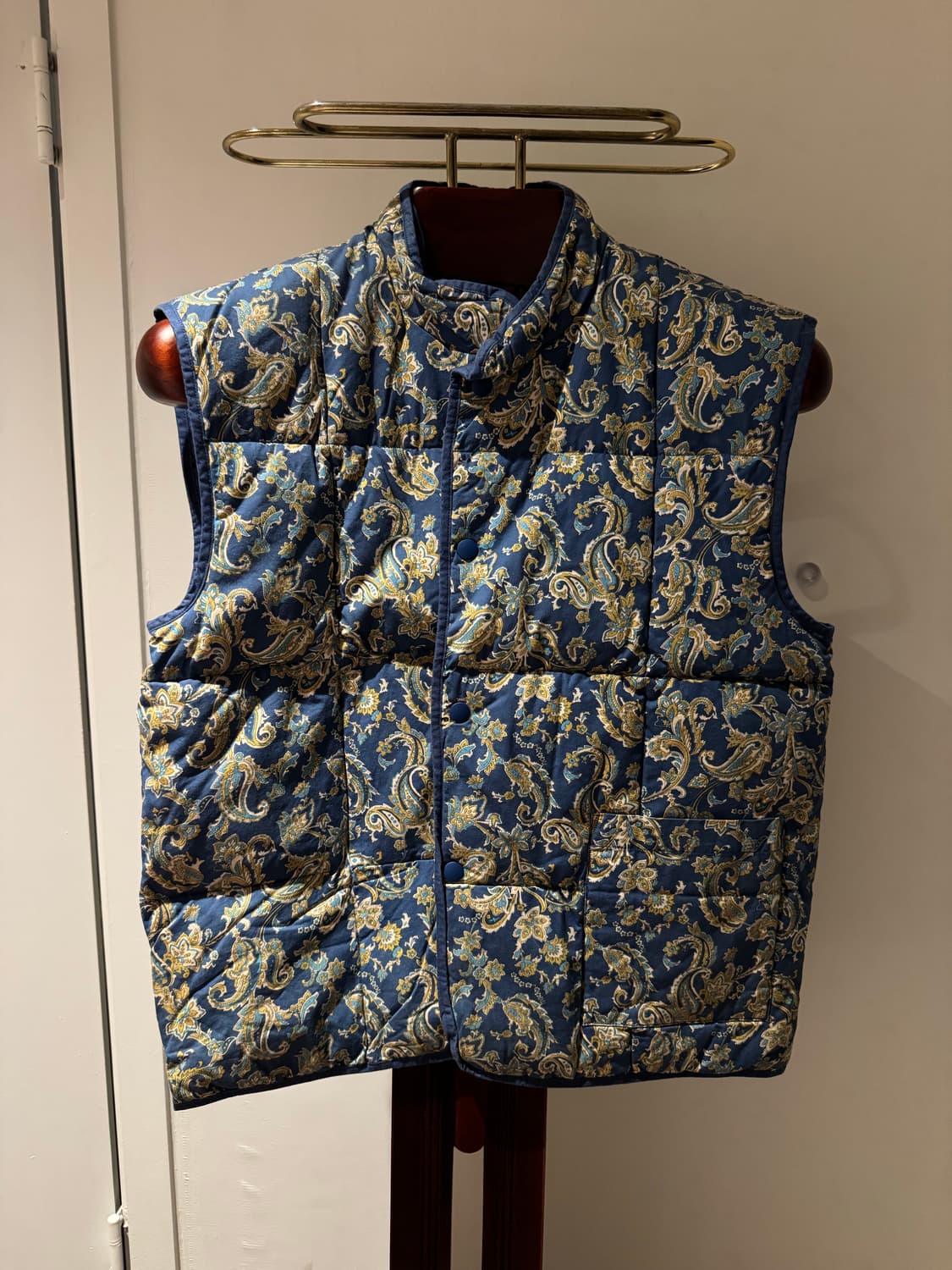 빈티지 페이즐리 베스트  상품이미지1