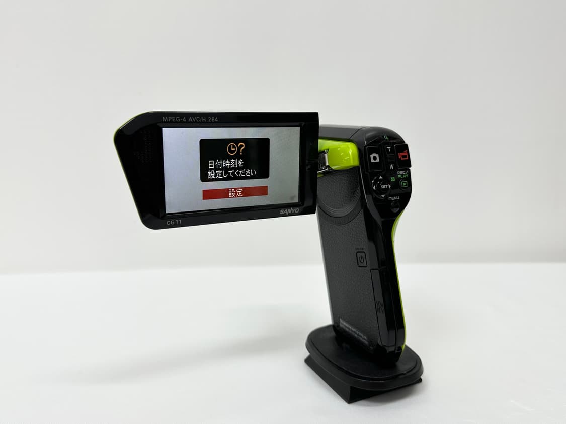 산요 작티 빈티지 캠코더 작티CG11그린 상품이미지6