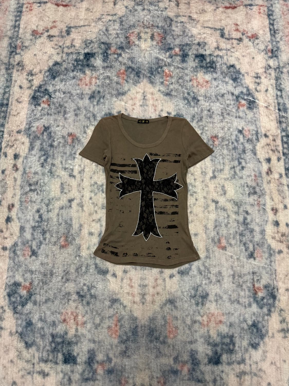 Mkr 00s rare gothic cross top 상품이미지2