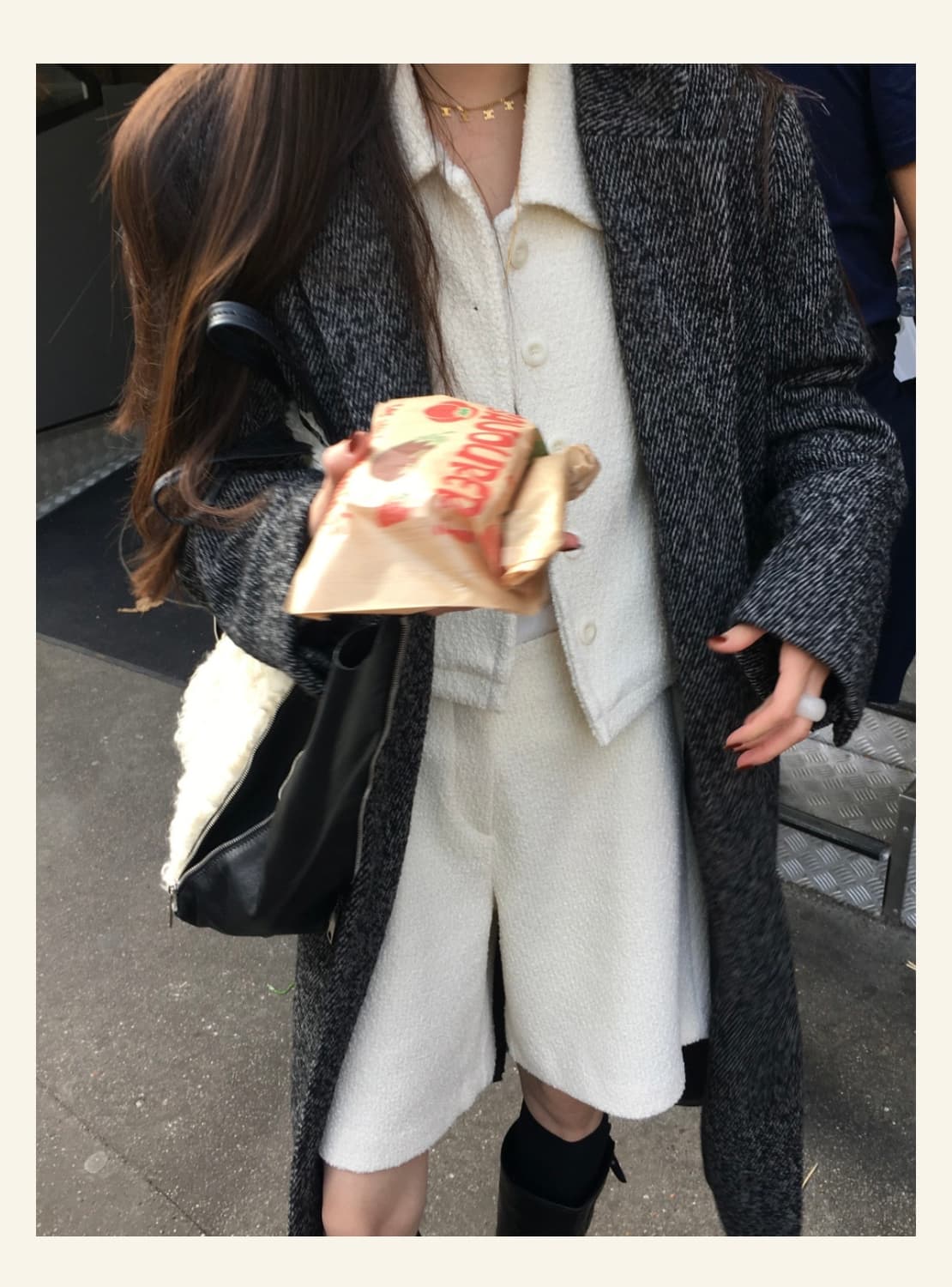 714center Vintage Herringbon coat 상품이미지6