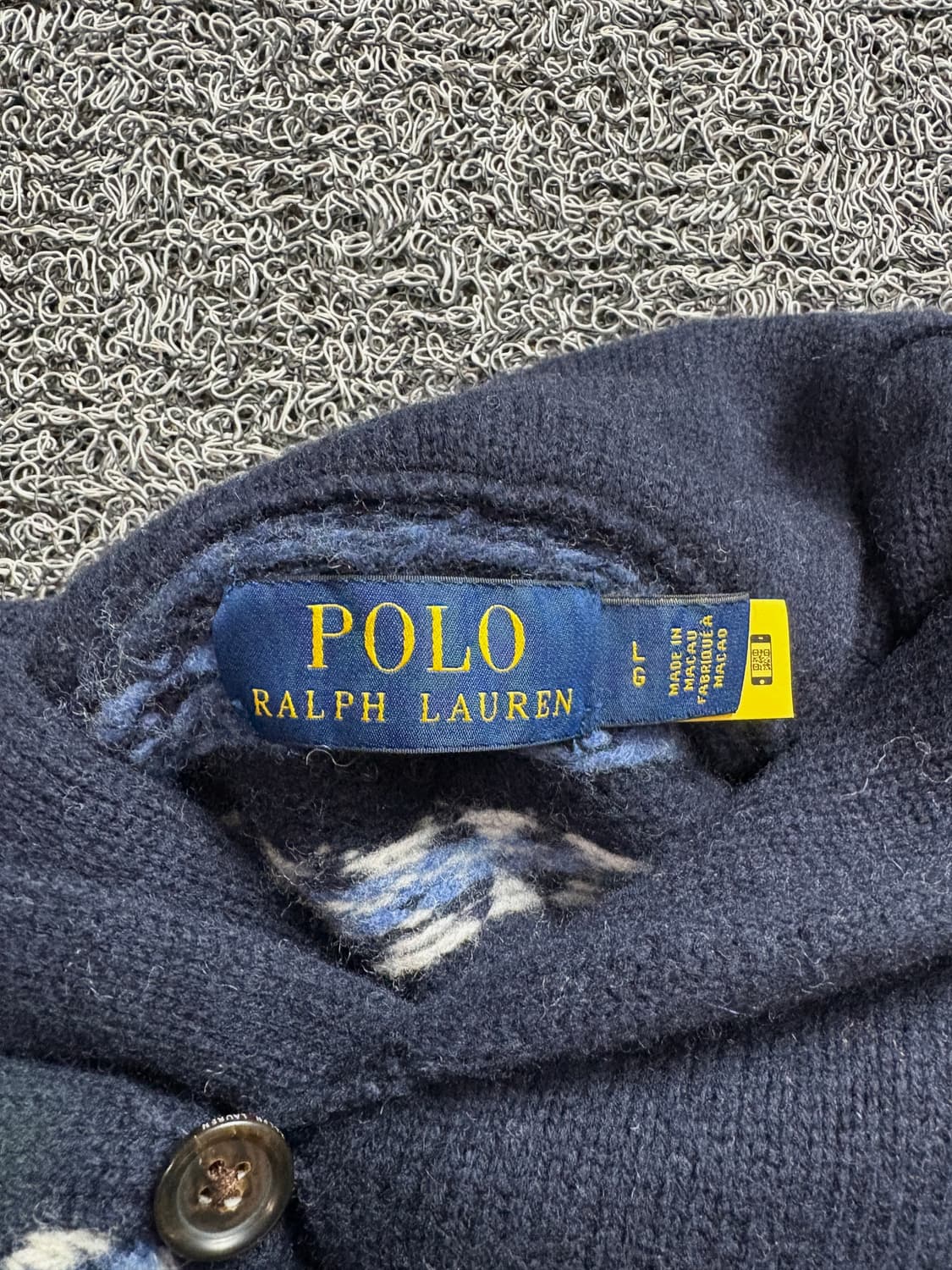 폴로 랄프로렌 스노우 플레이크 울 숄 스웨터 2523 상품이미지3