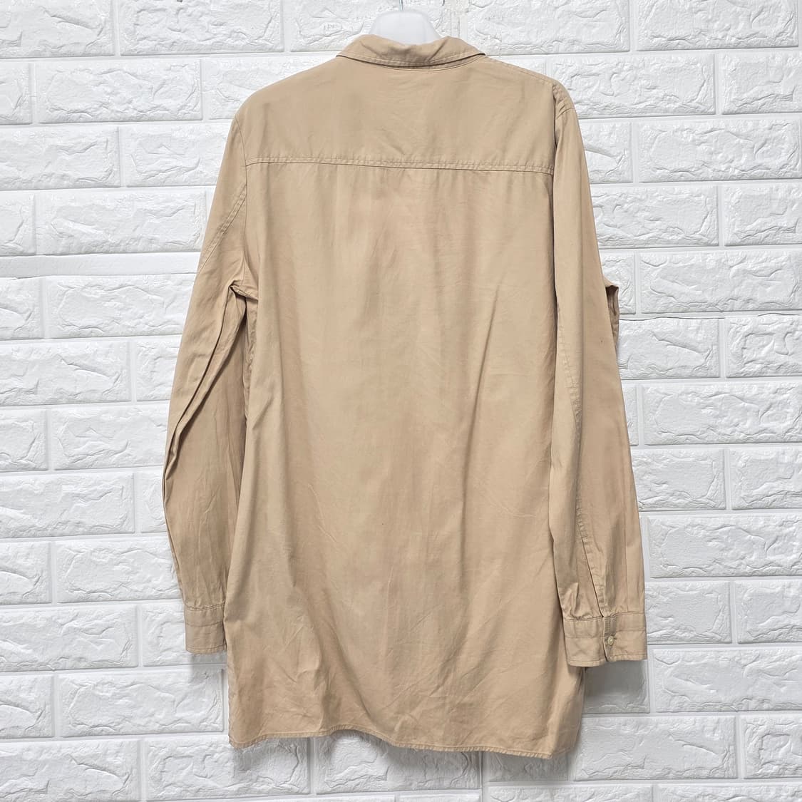 라코스테 베이지 셔츠 블라우스 L 상품이미지4