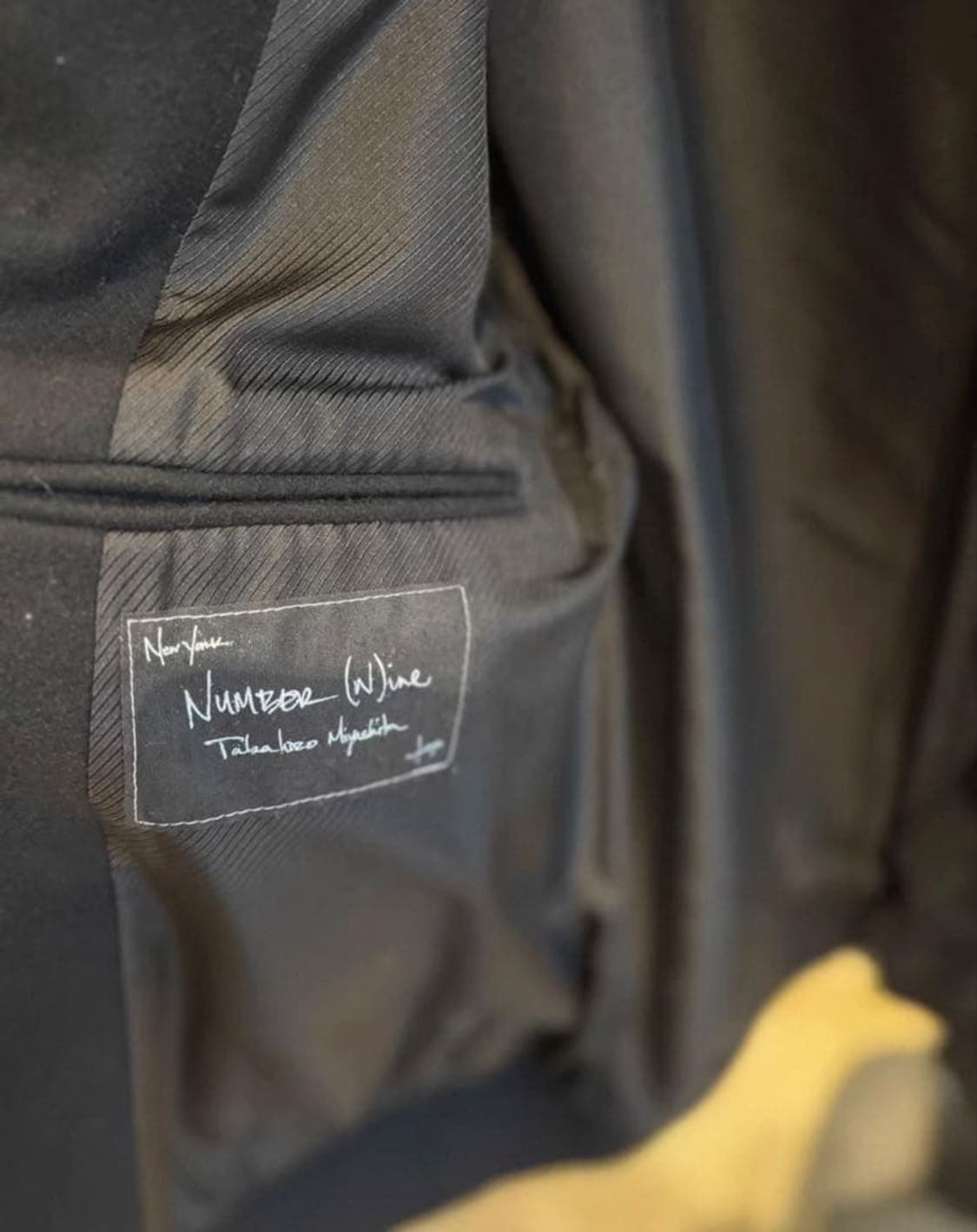  넘버나인 "Noir" 시즌 나폴레옹 자켓 상품이미지6