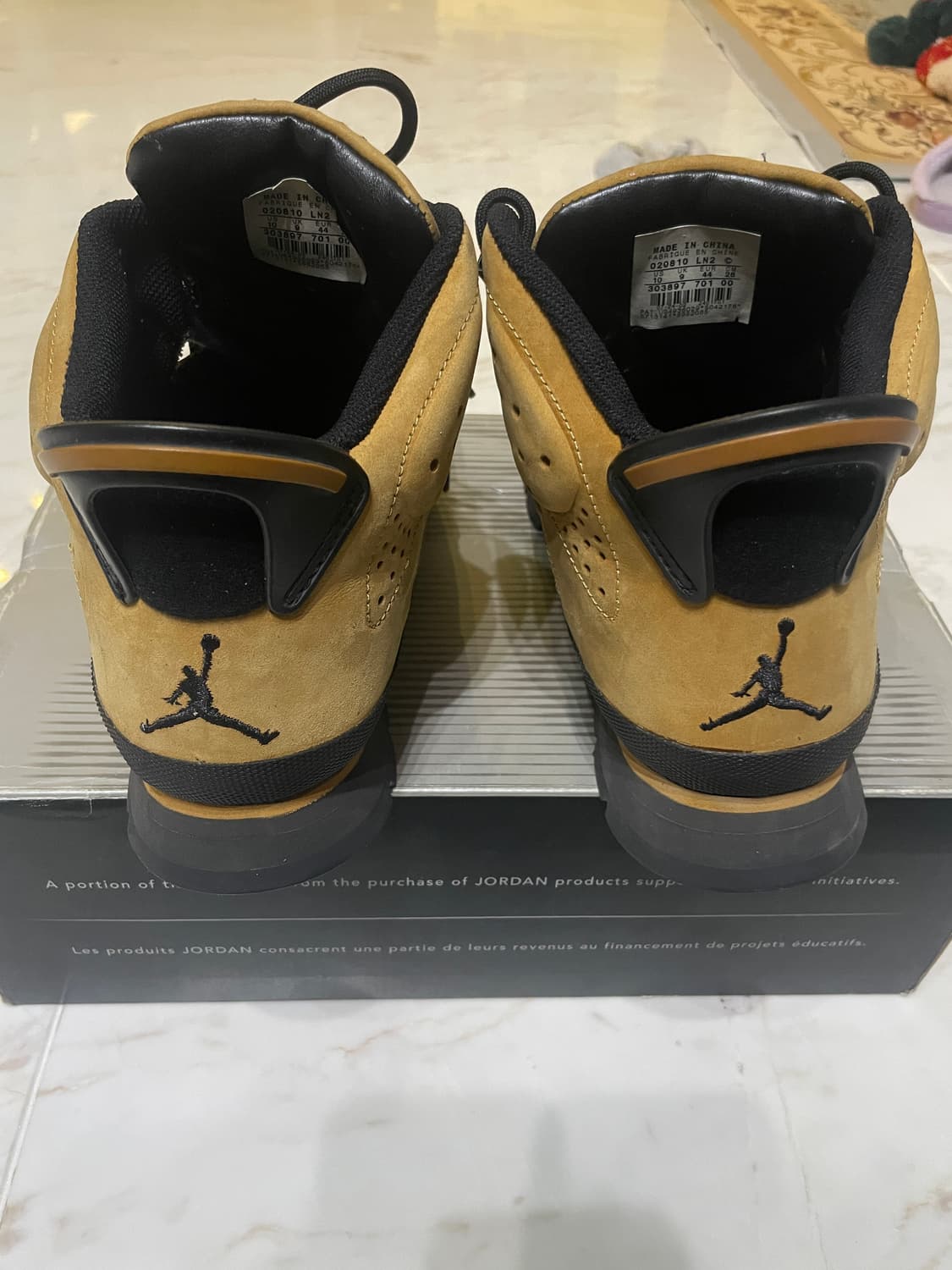 2002 jordan AJB 6 빈티지 올드 조던 280 (밑창 보강) 상품이미지5