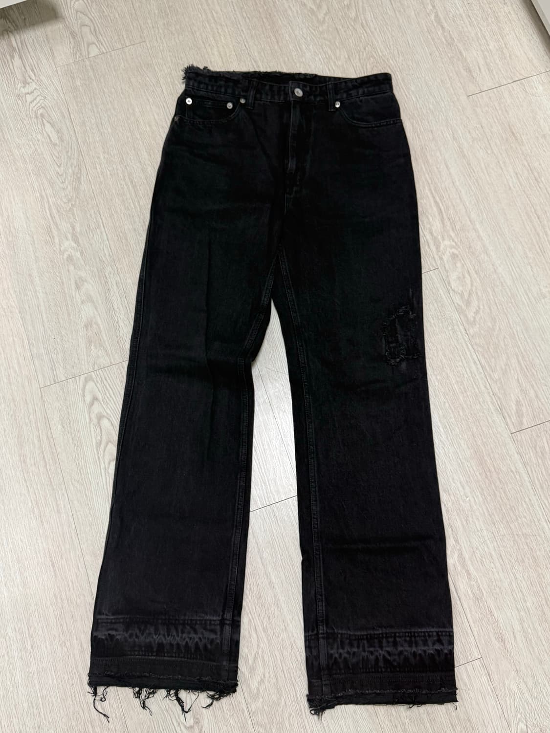 xlim 엑슬림 에피소드 8 04 데님 블랙 S사이즈 상품이미지3