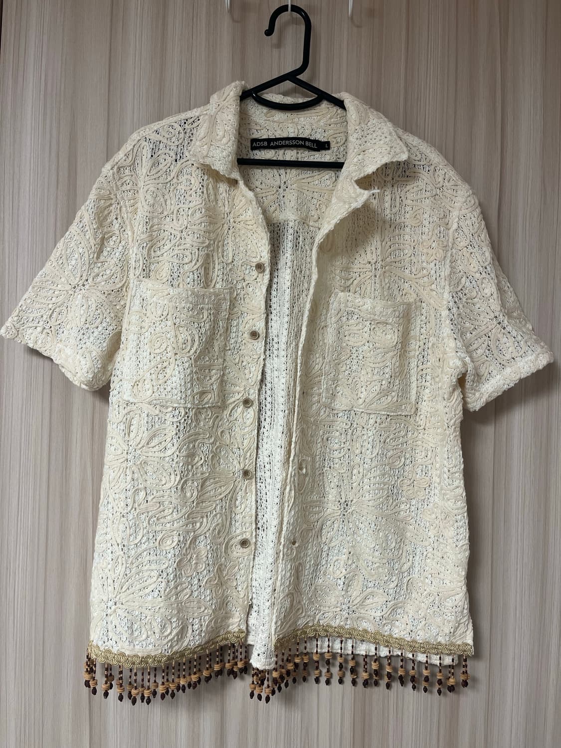 앤더슨벨 플라워 자카드 셔츠 ANDERSSON BELL 상품이미지1